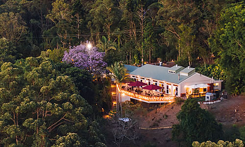 Kondalilla Restaurant dining Sunshine Coast, Queensland