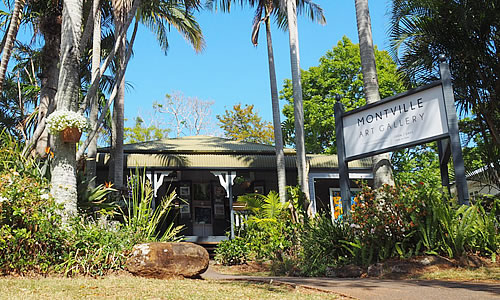 Montville Art Gallery shopping Sunshine Coast, Queensland